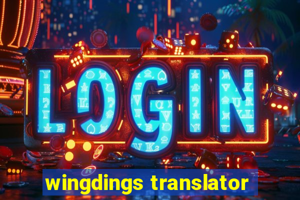 wingdings translator